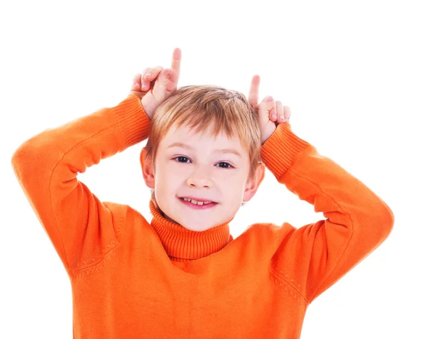 Photo of adorable young boy — Stock Photo, Image