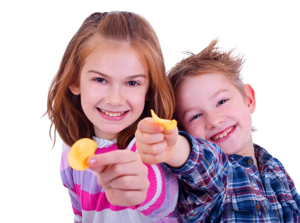 stock image Two kids