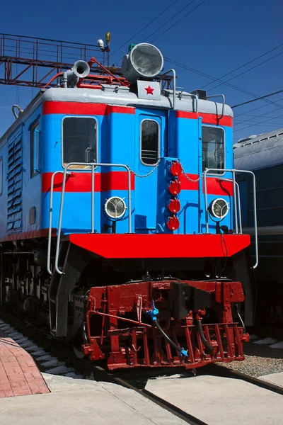 Elektriska tåg — Stockfoto