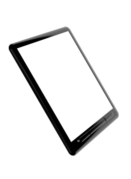 Černý Digitální tablet — Stock fotografie