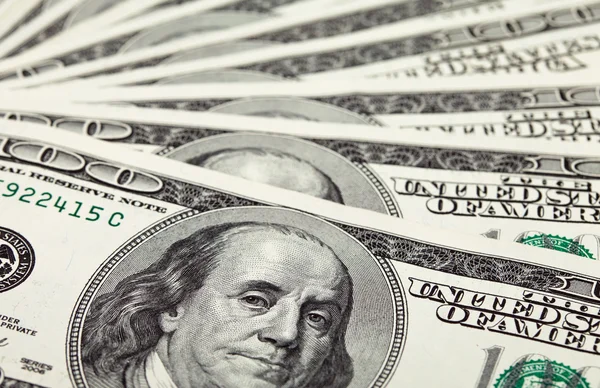 Money background of american dollars — Stock Photo, Image