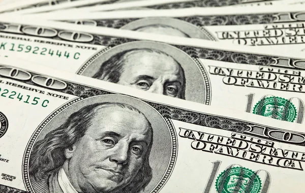 Money background of american dollars — Stock Photo, Image