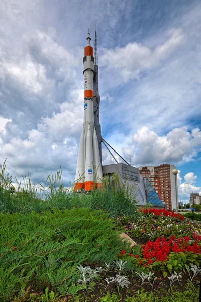 Russische Weltraumrakete — Stockfoto