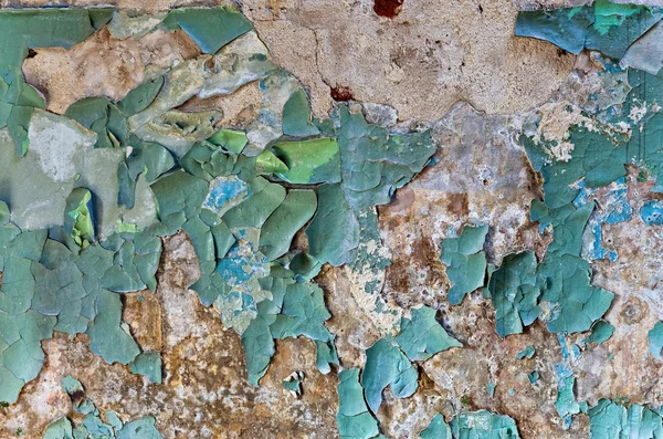 Knäckt grunge tegel vägg bakgrund — Stockfoto