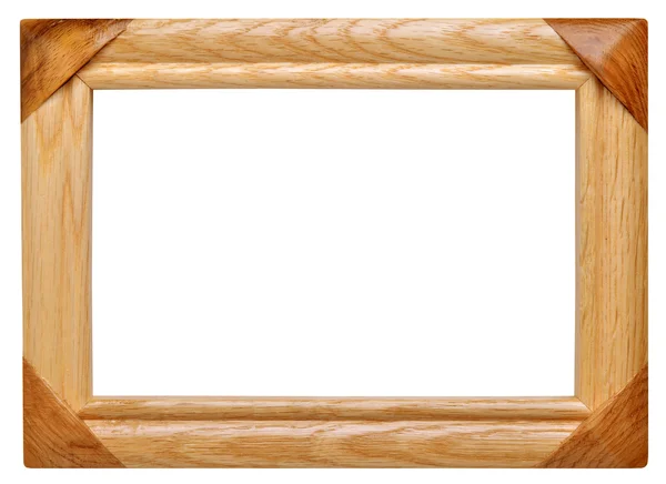 Marco hecho de madera jalá — Foto de Stock