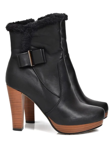 Women's winter boots — Stock Photo, Image