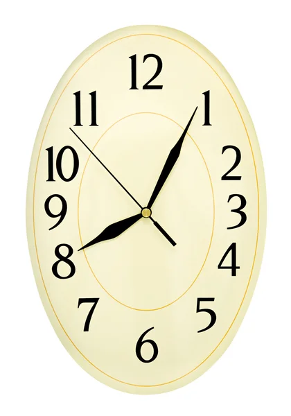 Relógio oval — Fotografia de Stock