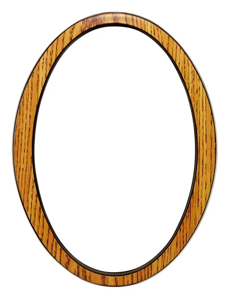 Quadro oval — Fotografia de Stock