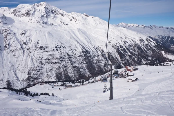 スキー リゾート hohrgurgl。オーストリア — ストック写真