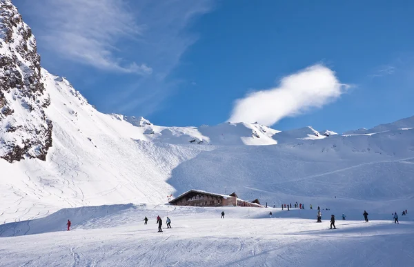 Ski resort hohrgurgl. Rakousko — Stock fotografie