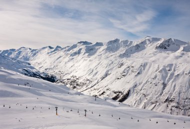 Ski resort hohrgurgl. Avusturya