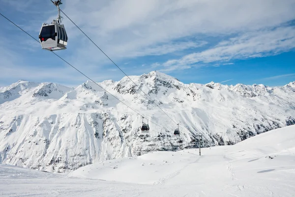 Ski resort Hohrgurgl. Austria — Stock Photo, Image