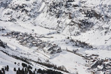 Ski resort obergurgl. Avusturya