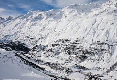 Ski resort obergurgl. Avusturya