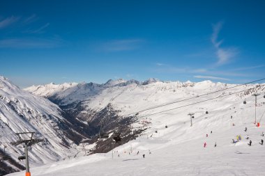 Ski resort obergurgl. Avusturya