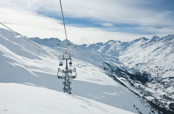 Ski resort Hohrgurgl. Austria — Stok Foto
