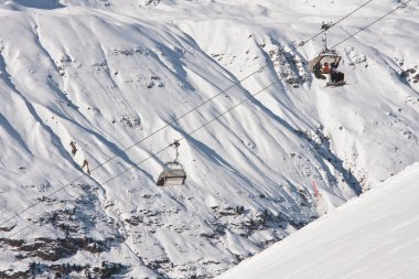 Ski resort obergurgl. Avusturya