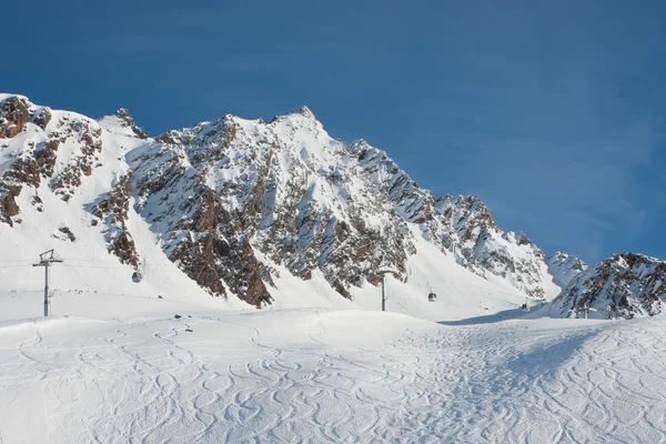 滑雪度假村 hohrgurgl。奥地利 — 图库照片