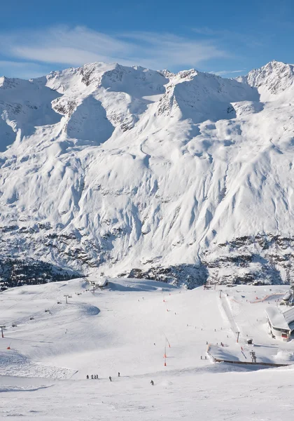 スキー リゾート オーバーグールグル。オーストリア — ストック写真