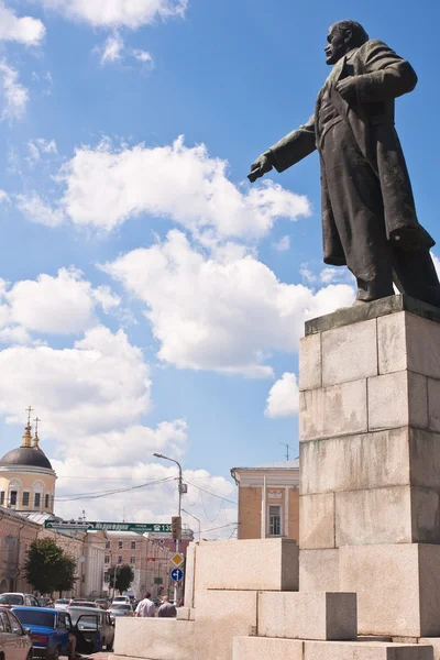 Μνημείο Λένιν. Τβερ. Ρωσία — Φωτογραφία Αρχείου