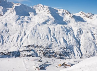 Ski resort obergurgl. Avusturya