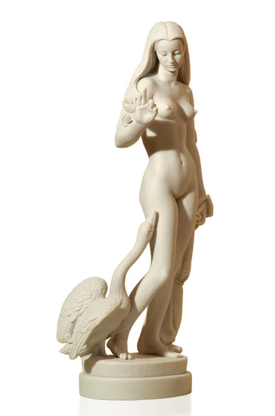 Statue de gypse d'une femme — Photo