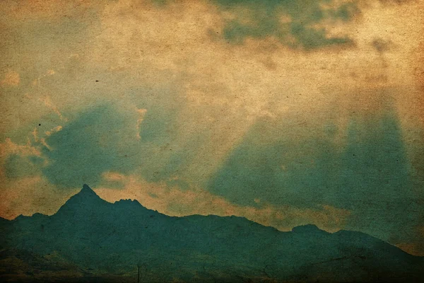 Gökyüzü retro tarzı — Stok fotoğraf