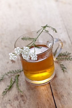 Fresh herbal tea clipart