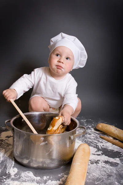 Petit cuisinier — Photo