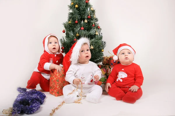 Weihnachtsbabys — Stockfoto