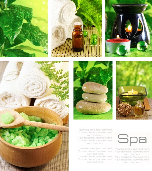 Spa collage — Stock Photo, Image