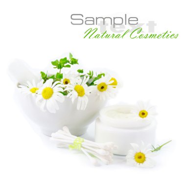 Natural cosmetics clipart