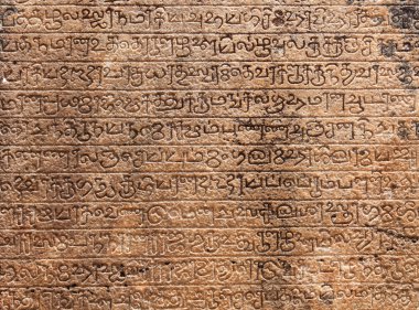 Ancient stone inscriptions texture clipart