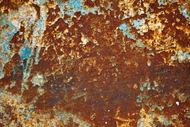 Grunge rusty metal texture clipart