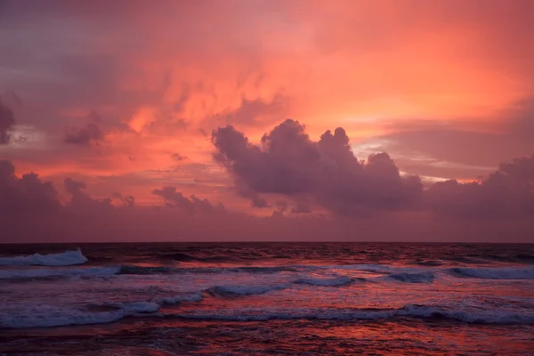 Oceaan zonsondergang — Stockfoto