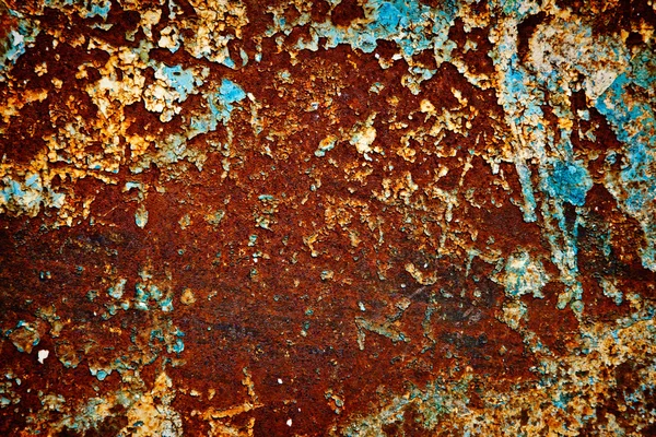 Grunge rezavý kovový textura — Stock fotografie
