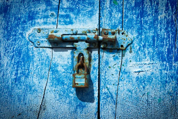 Spärren på dörren — Stockfoto