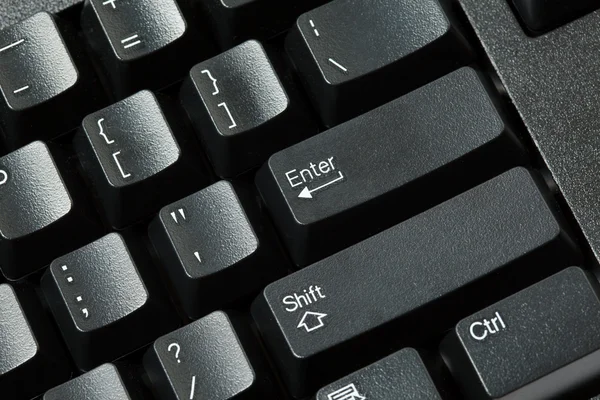 stock image Computer keyboard isolated