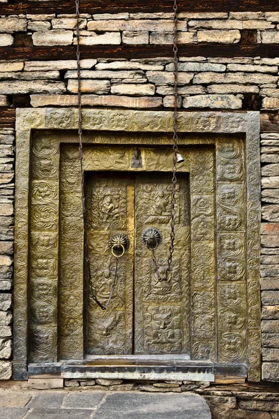 Sangla 堡的大门 — 图库照片