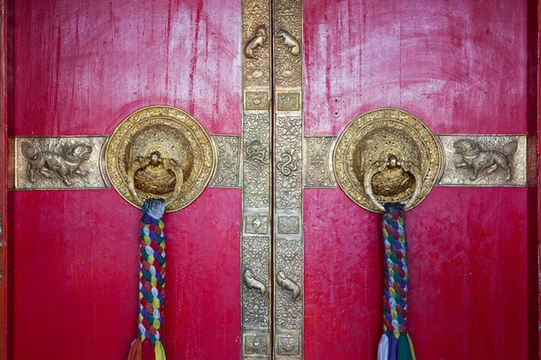 Portões do monastério de Ki — Fotografia de Stock