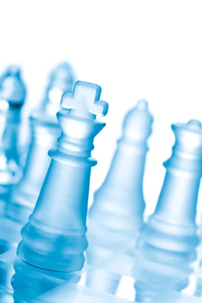 Σκάκι γυαλί — Φωτογραφία Αρχείου