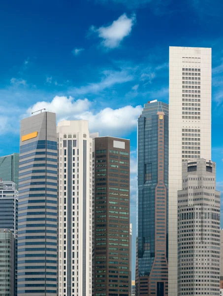 Σιγκαπούρη ουρανοξύστες — Φωτογραφία Αρχείου