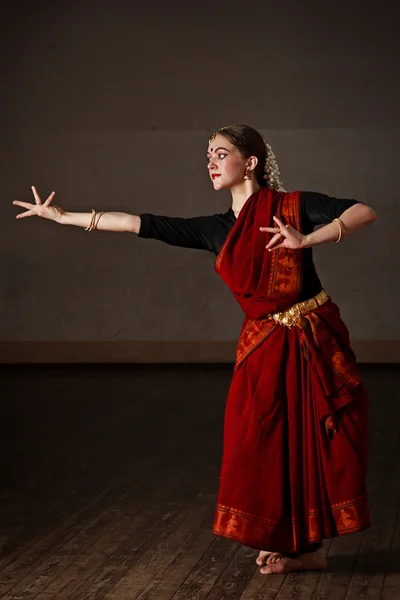 Bharat natyam dans üs — Stok fotoğraf