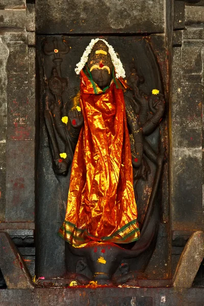 Shiva image in Hindu temple — Stock Photo, Image
