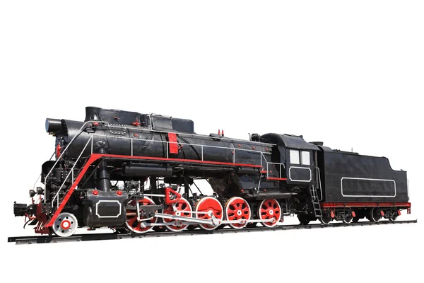 Lokomotive isoliert — Stockfoto