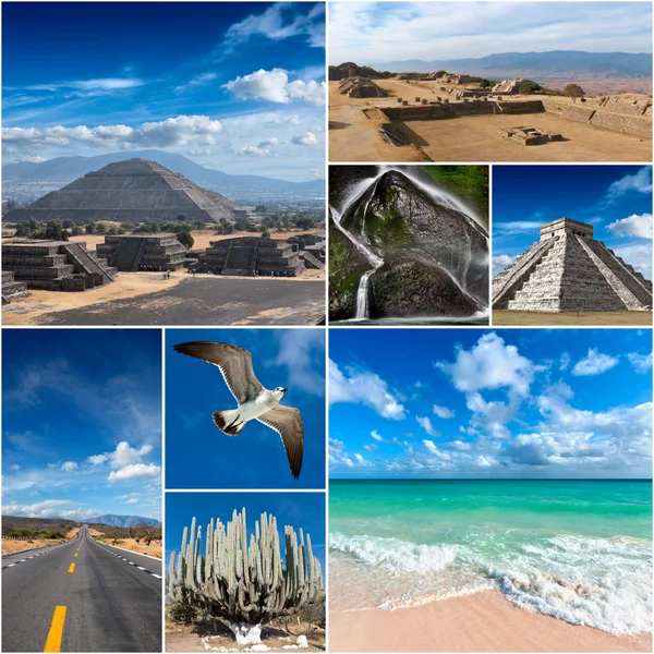 Messico collage di immagini — Foto Stock