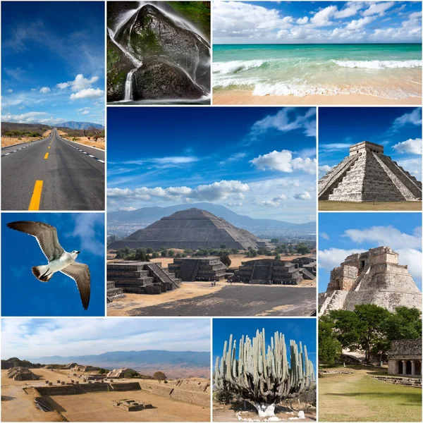 stock image Collage of Mexico images