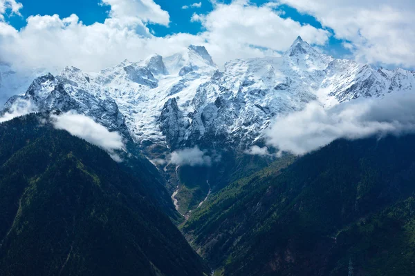 Himalaje - kinnaur kailash zakres — Zdjęcie stockowe
