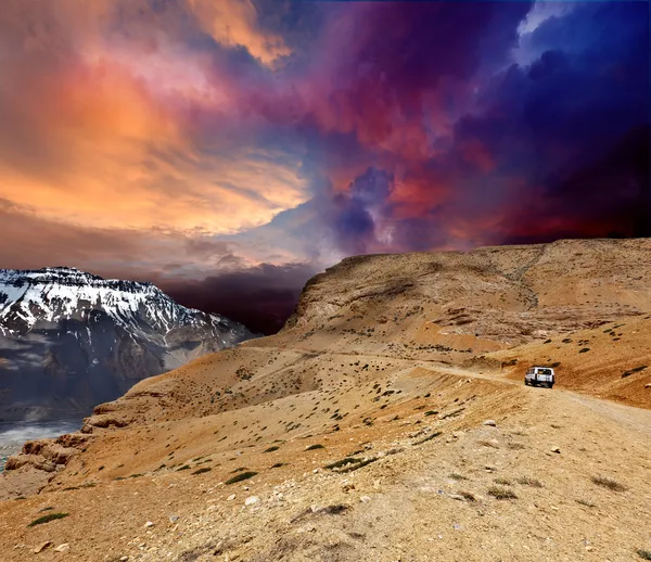 stock image Road in Himalayas