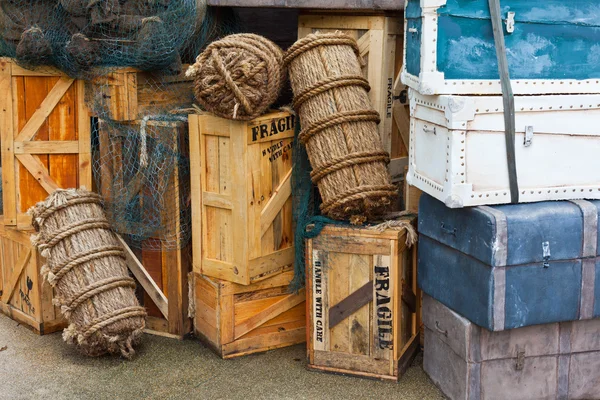 Bagagli vintage — Foto Stock